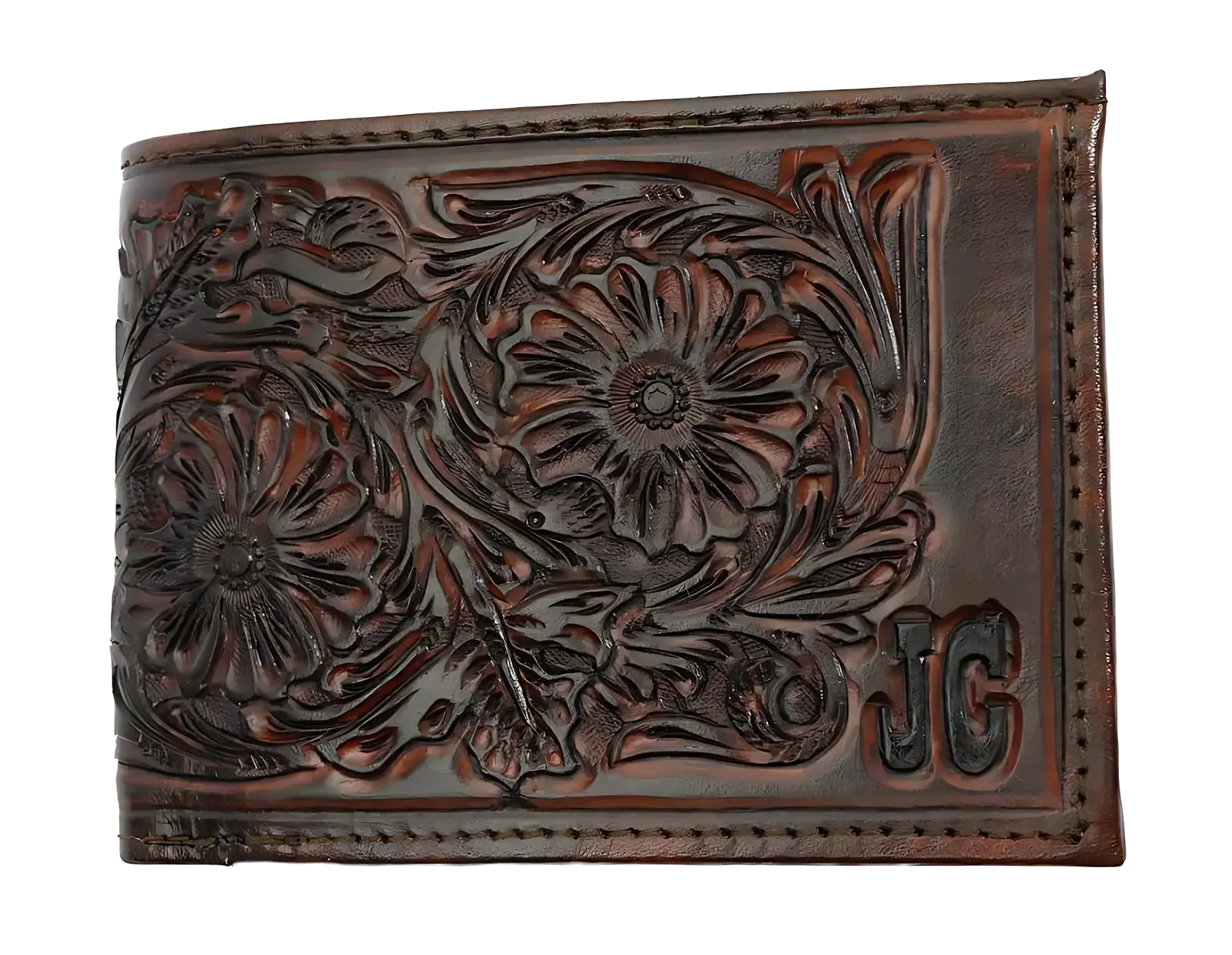 Men’s Western Leather Wallet Brown