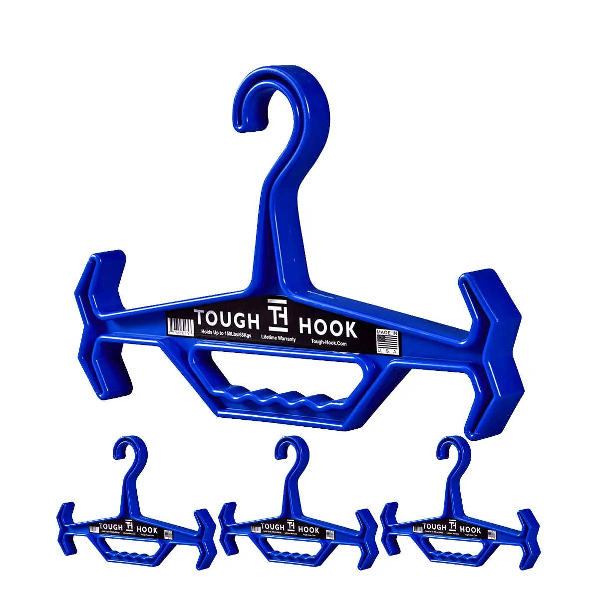 4 Pack Original Tough Hook Hanger Bundle