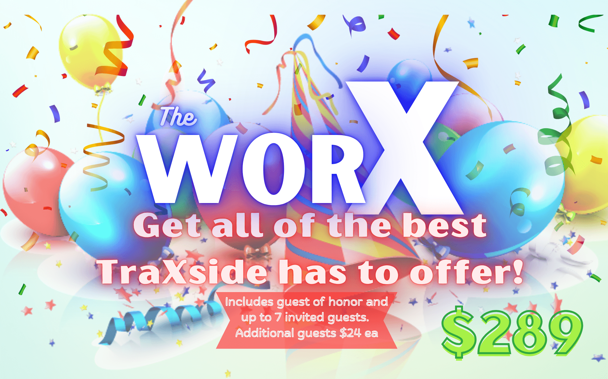 the worX party package