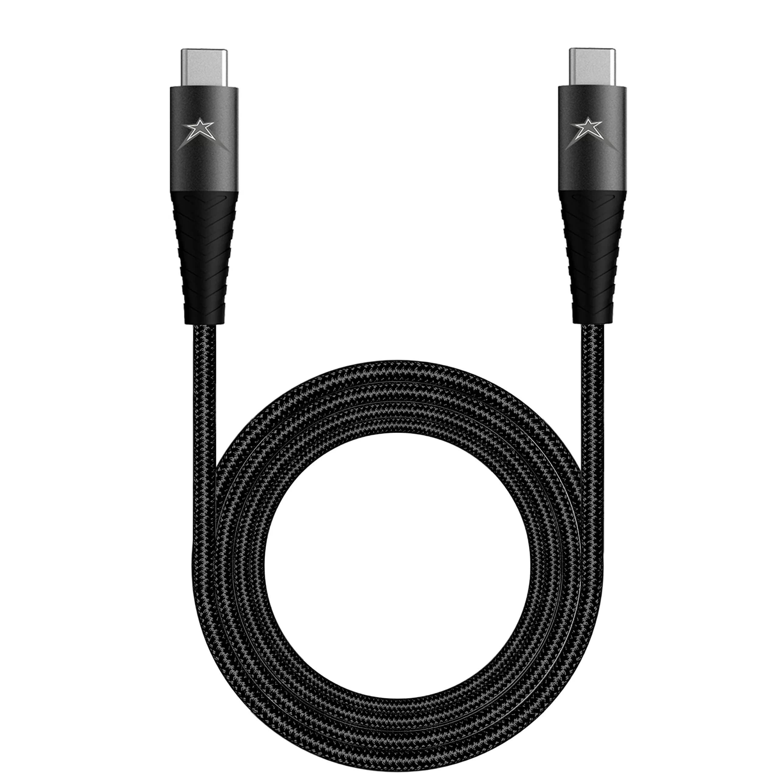 Type C to Type C Cable 10ft Black