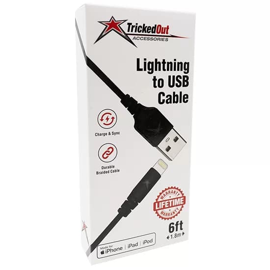 Type C to USB Cable 6ft Black - thumbnail 3