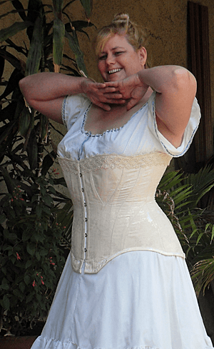 TVE01 – 1903 Edwardian Corset - thumbnail 4