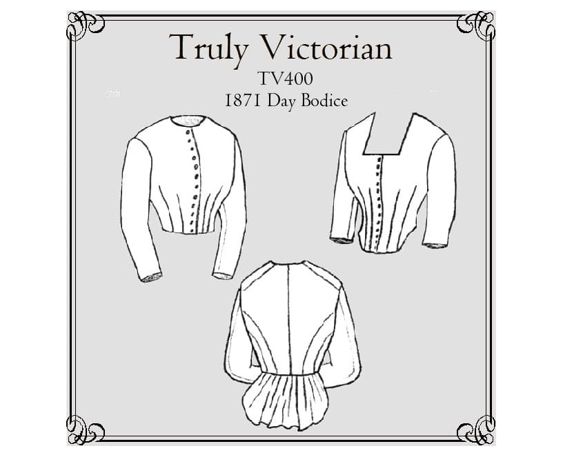 TV400 – 1871 Day Bodice