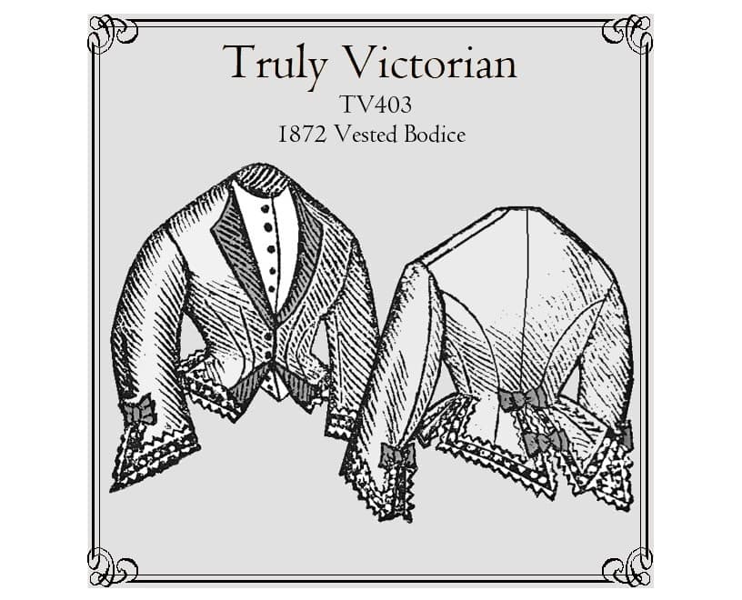 TV403 – 1872 Vested Bodice