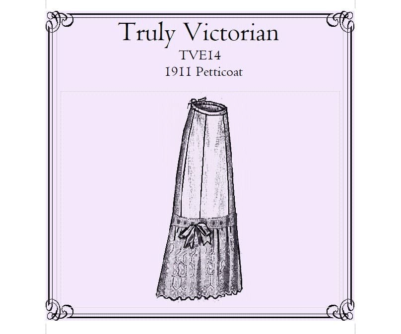 TVE14 – Late Edwardian Petticoat