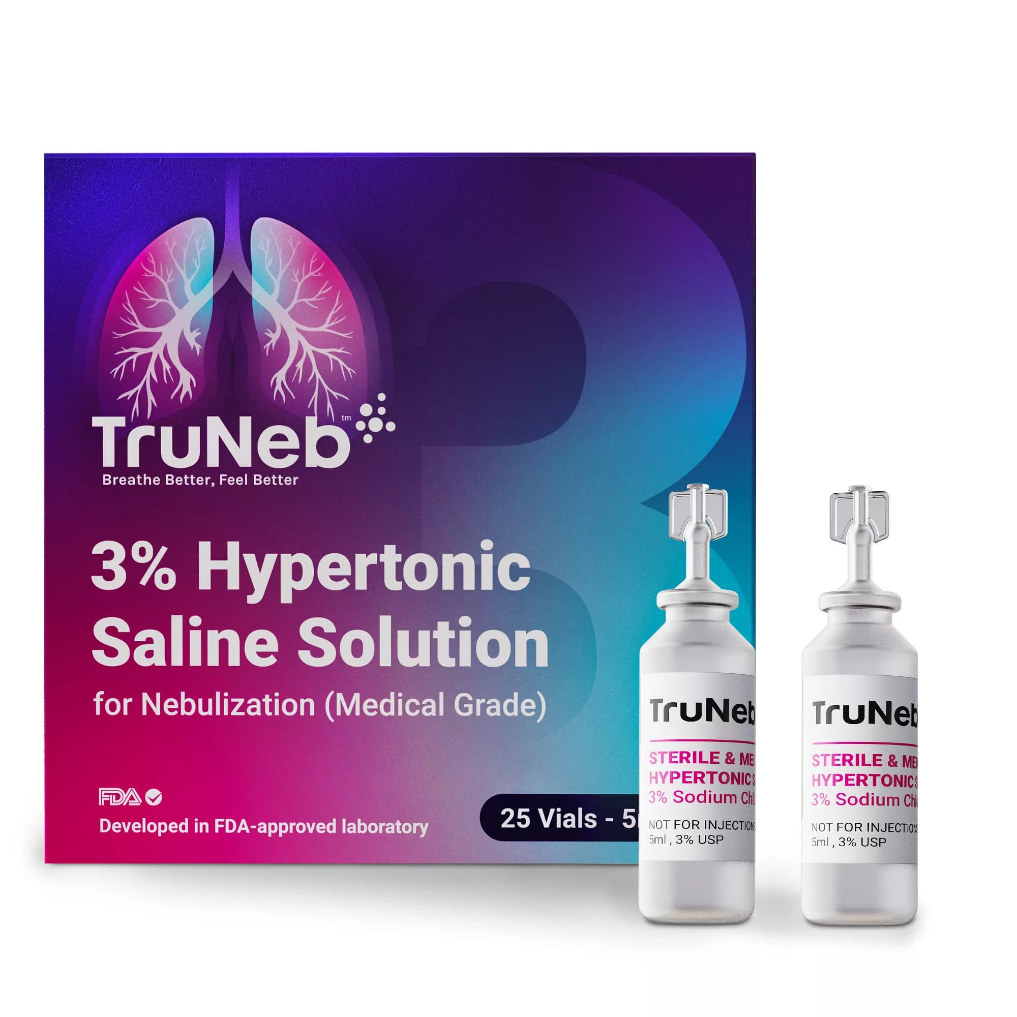 3% Hypertonic Saline Solution