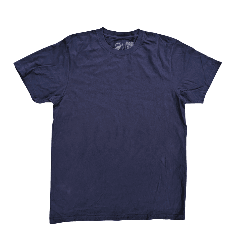 Cotton of the Carolinas Navy Blank Unisex Shirts