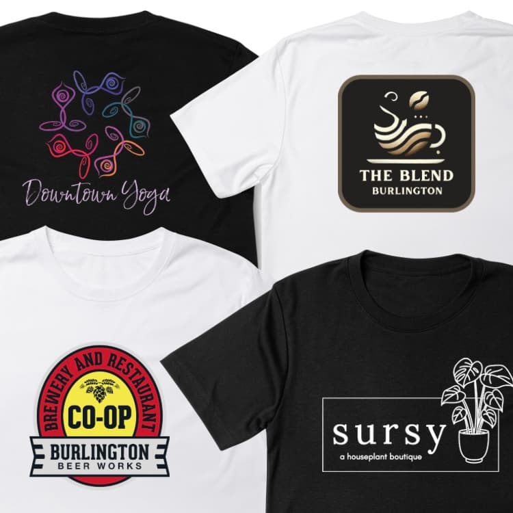 Support Downtown Burlington T-Shirt Order