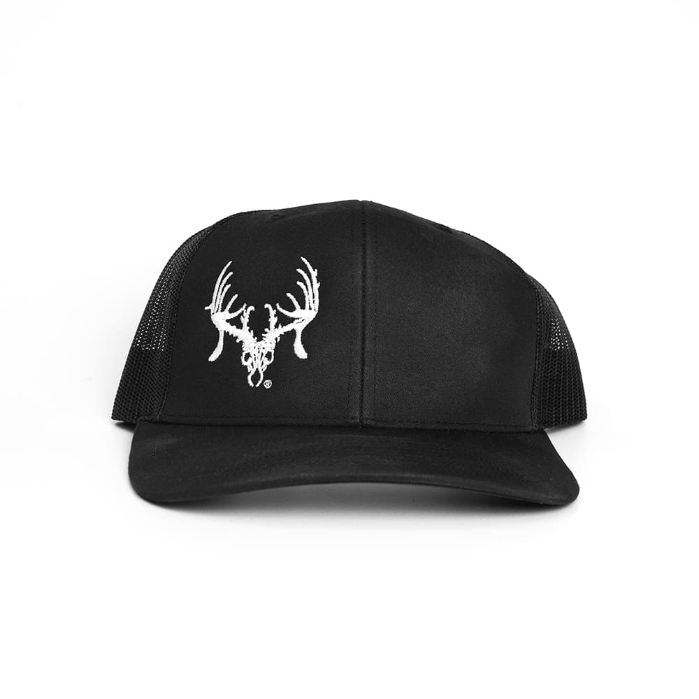 Richardson TTHA WHT Right Skull – BLK/BLK