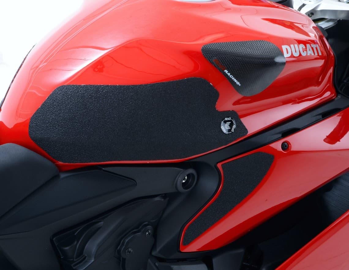 R&G Tank Traction Grips for Ducati 899 ’13-/959 ’16-/1199 ’12-/1299 ’15- Panigale/ Panigale V2 ’20- ’24
