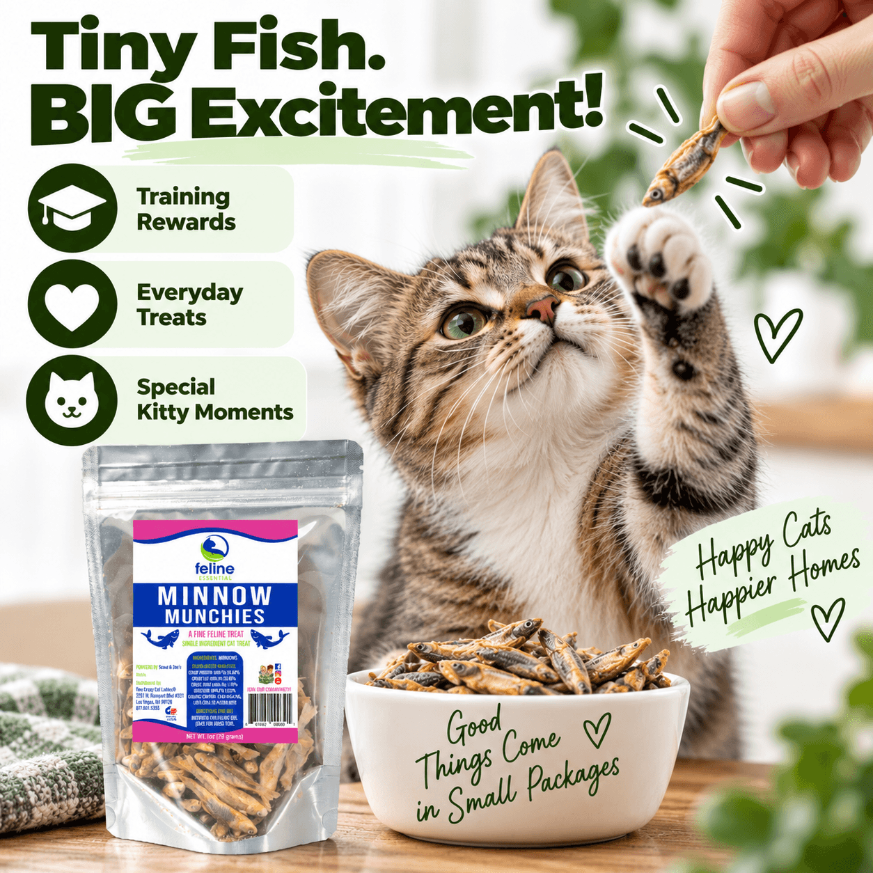 Minnow Munchies for Cats - thumbnail 4