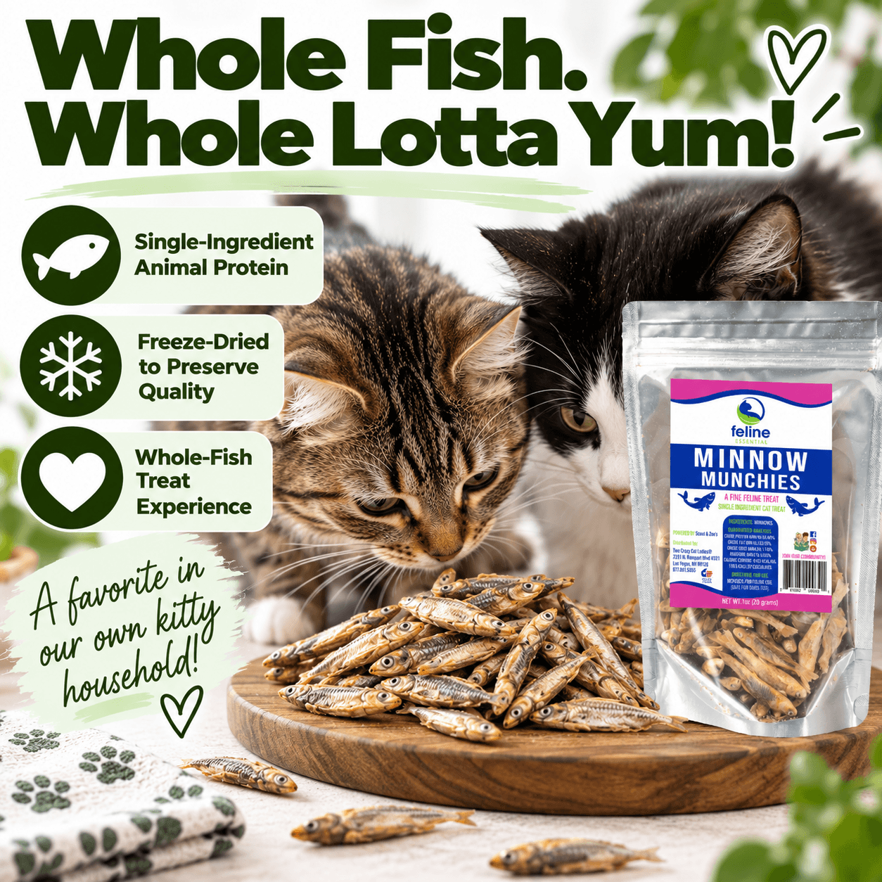 Minnow Munchies for Cats - thumbnail 5