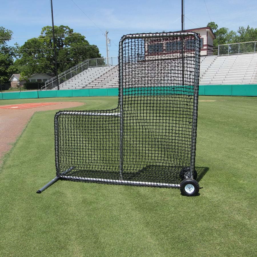 7′ x 7′ #84 L Net and Premier Frame with Wheels - thumbnail 2
