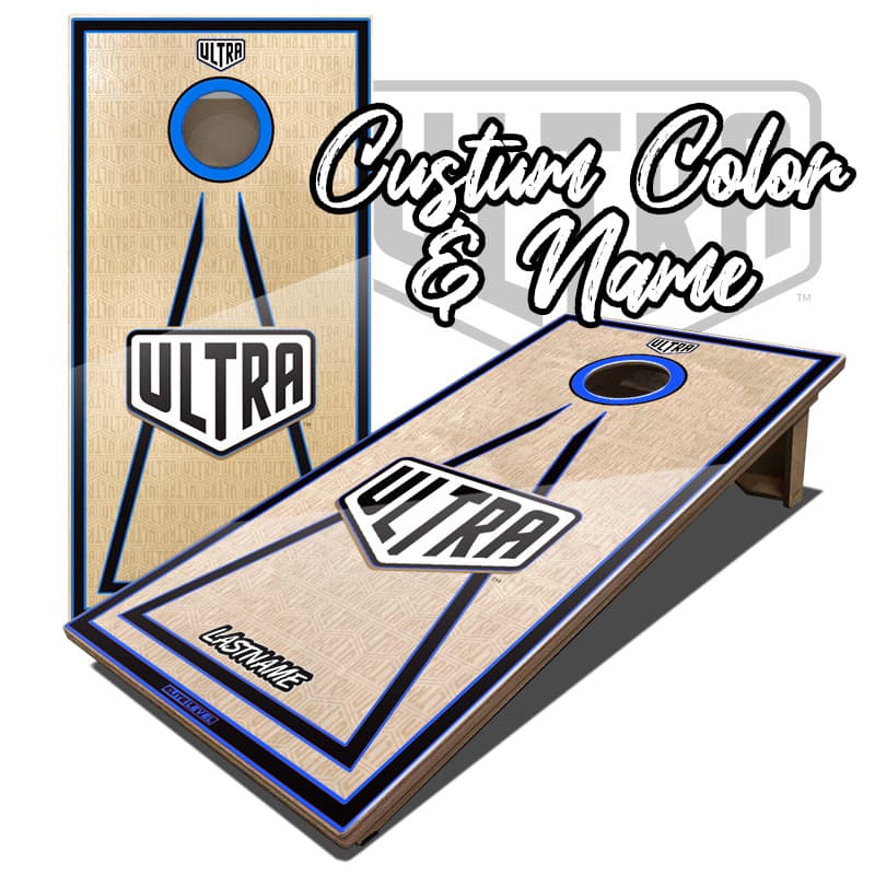 Ultra Cornhole Boards – Custom Color / Name