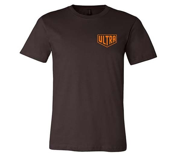 Ultra Logo T-shirt Brown and Orange