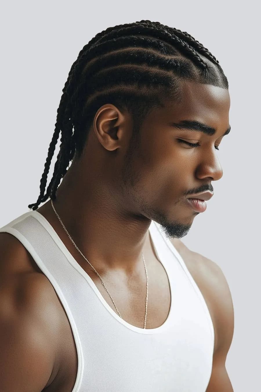 Men’s Cornrows (1-20 Braids)