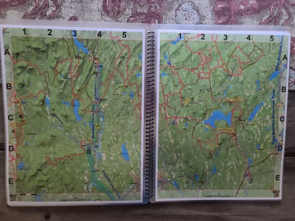 2026 Maine ATV Trail Map Atlas - thumbnail 3