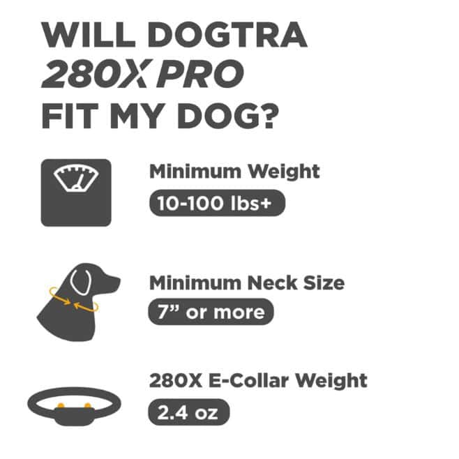 Dogtra 280X PRO 1-Dog Unit Remote Training Collar - thumbnail 7