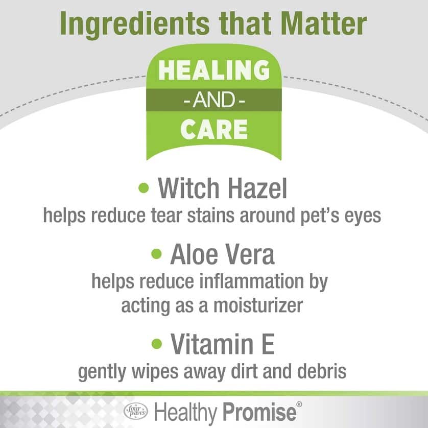Four Paws® Healthy Promise® Eye Wipes for Dogs & Cats 35 Ct - thumbnail 4