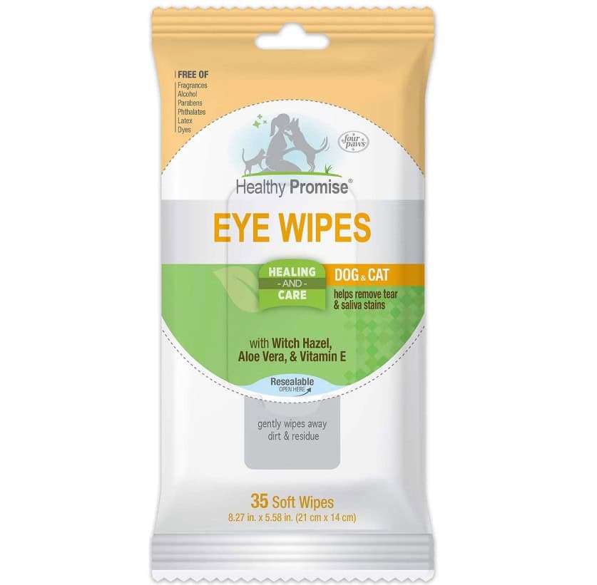 Four Paws® Healthy Promise® Eye Wipes for Dogs & Cats 35 Ct - thumbnail 2