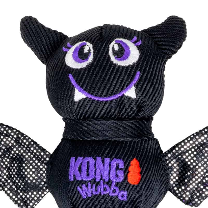 KONG® Halloween Wubba® Ballistic Bat Dog Toy Small - thumbnail 4