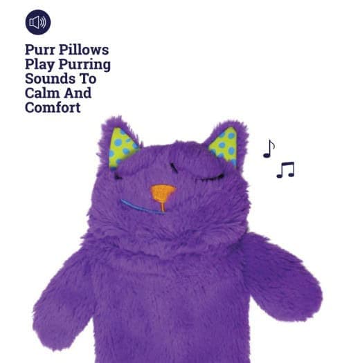 Purr Pillow Kitty Plush Cat Toy - thumbnail 3