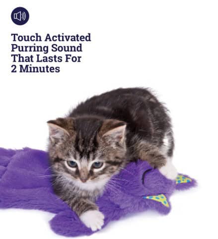 Purr Pillow Kitty Plush Cat Toy - thumbnail 4