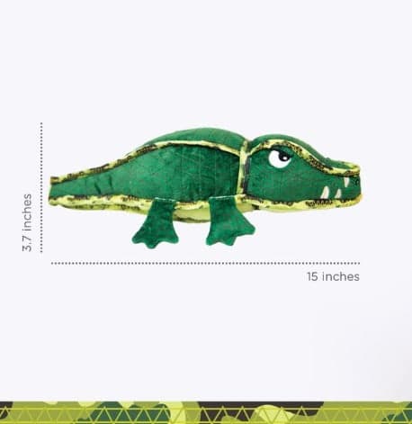 Outward Hound® Xtreme Seamz™ Alligator Dog Toy - thumbnail 5