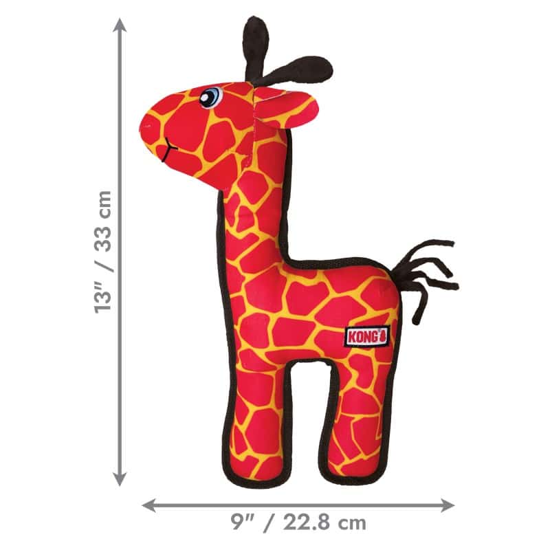 KONG Ballistic Giraffe Dog Toy Md/Lg - thumbnail 2