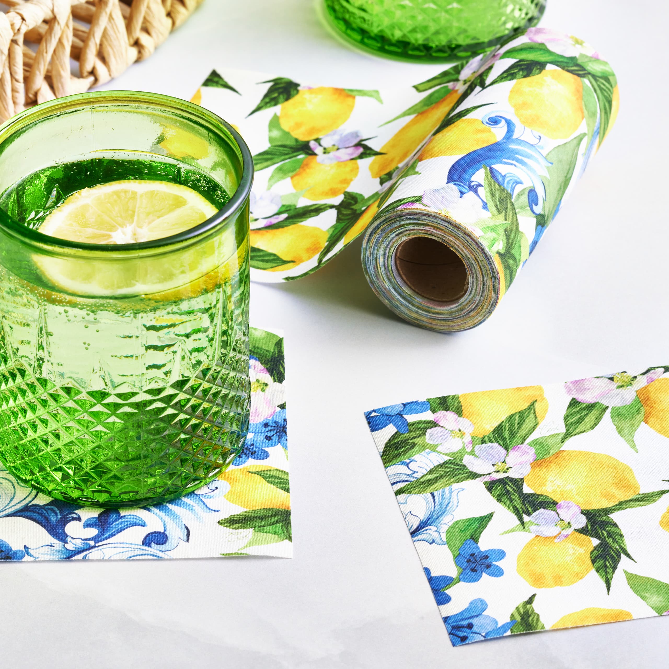 CECI New York X MY DRAP | Fiorella Cotton Cocktail Napkins