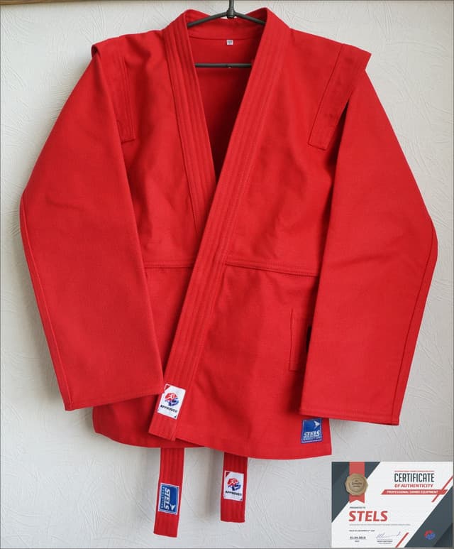 Sambo jacket “Stels” (red)