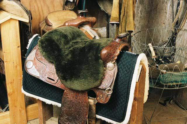 Standard Western Saddle Seat Cover Brown