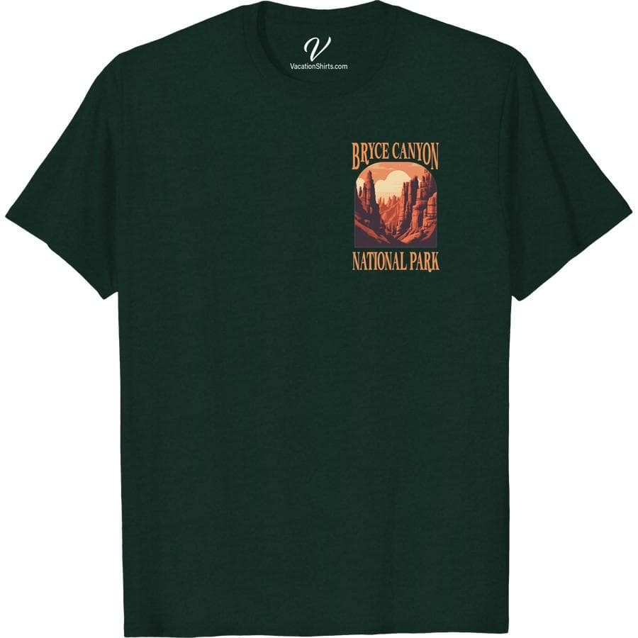 Bryce Canyon Shirt – National Park Sunset Tee with Red Rocks - thumbnail 3