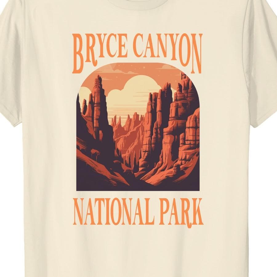 Bryce Canyon Shirt – National Park Sunset Tee with Red Rocks - thumbnail 2