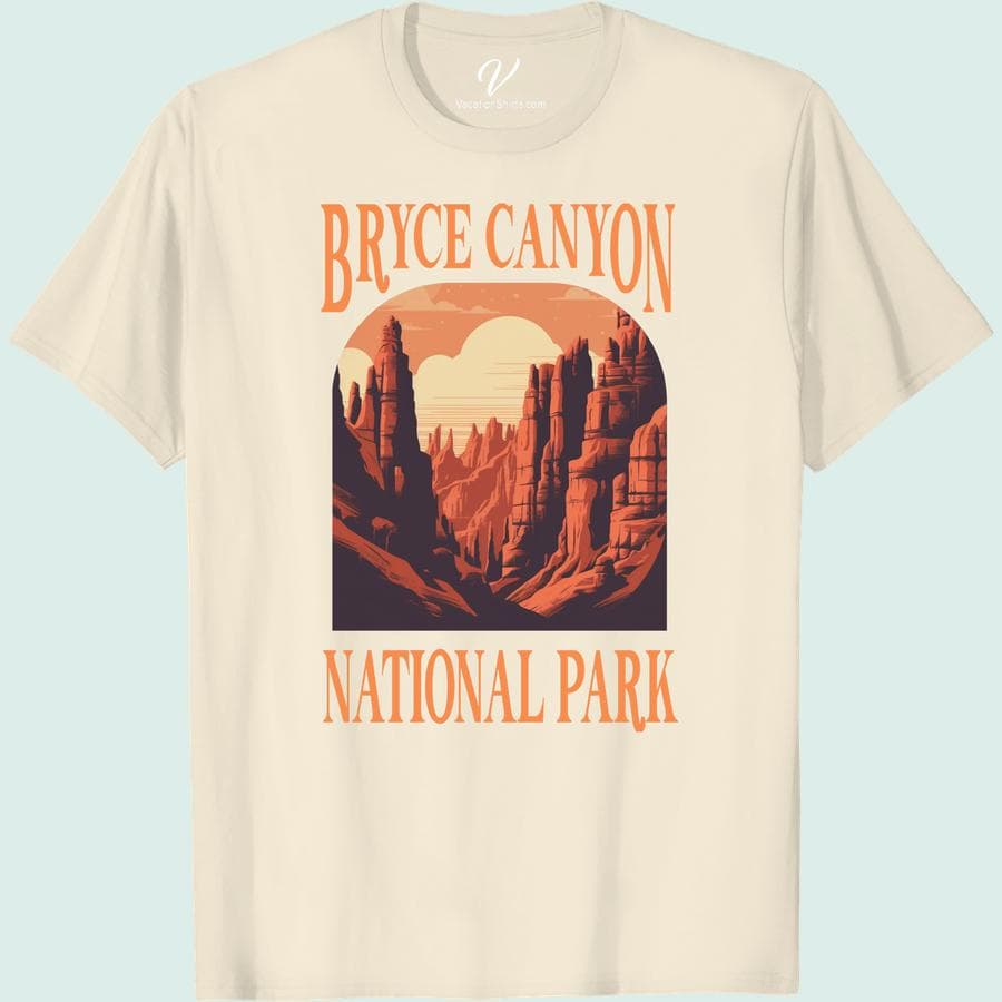 Bryce Canyon Shirt – National Park Sunset Tee with Red Rocks - thumbnail 4