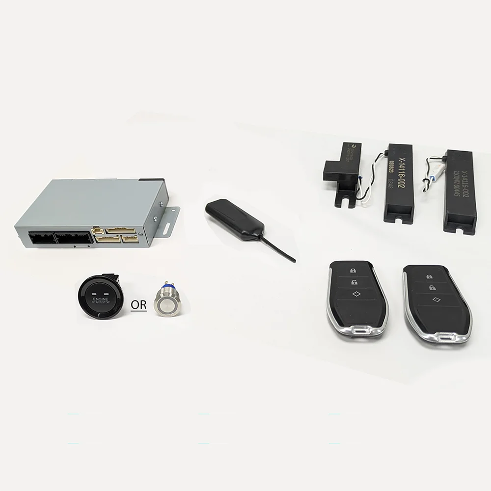 Premium Push Button Start System (w/o Relay Module)