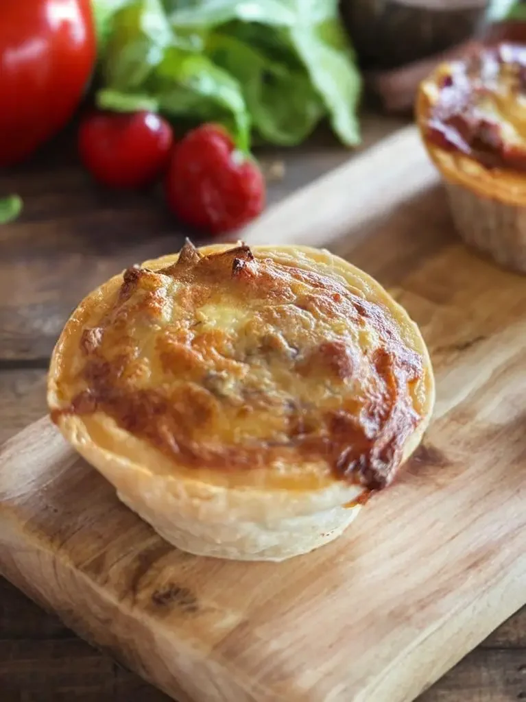 Mini Sun-Dried Tomato Quiche