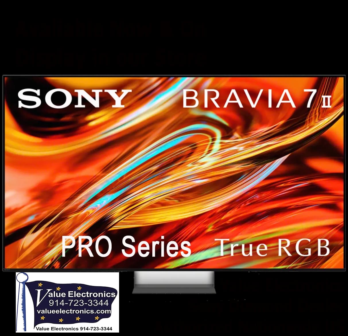 Sony BRAVIA 7 II PRO True RGB 4K HDR Smart MiniLED TV (2026)