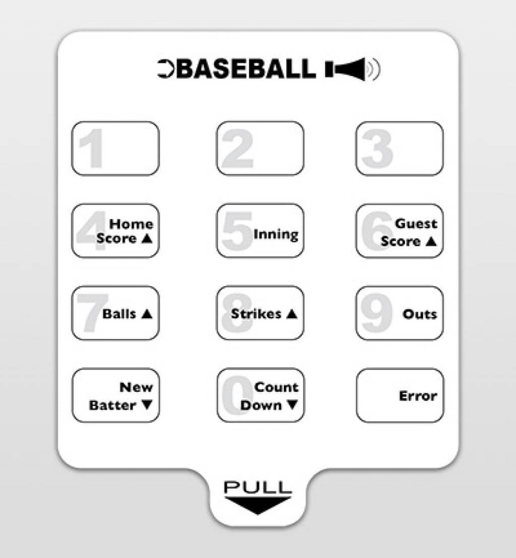 Baseball Insert for Handheld Controller