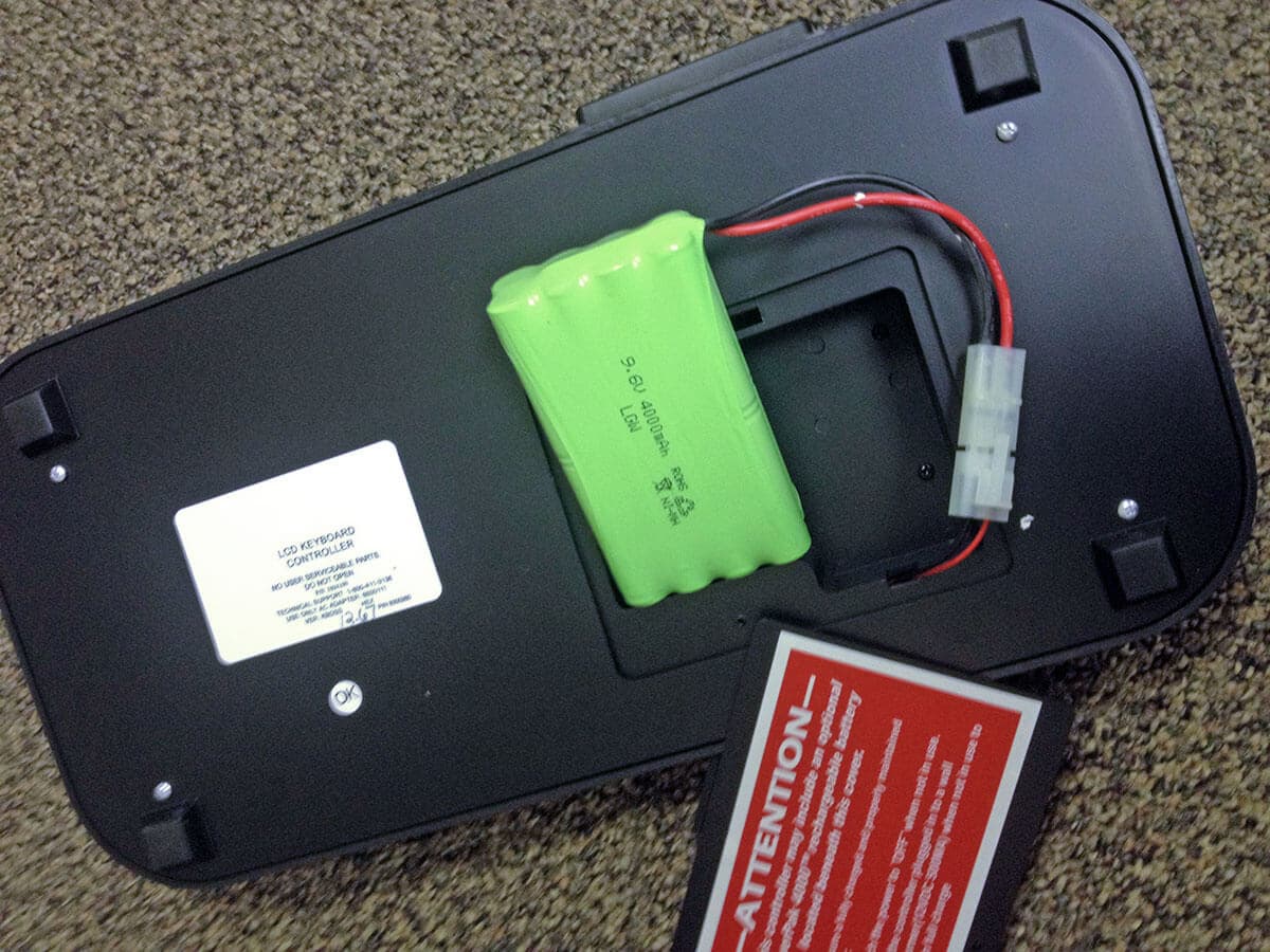 LCD Keyboard Controller Battery Pack