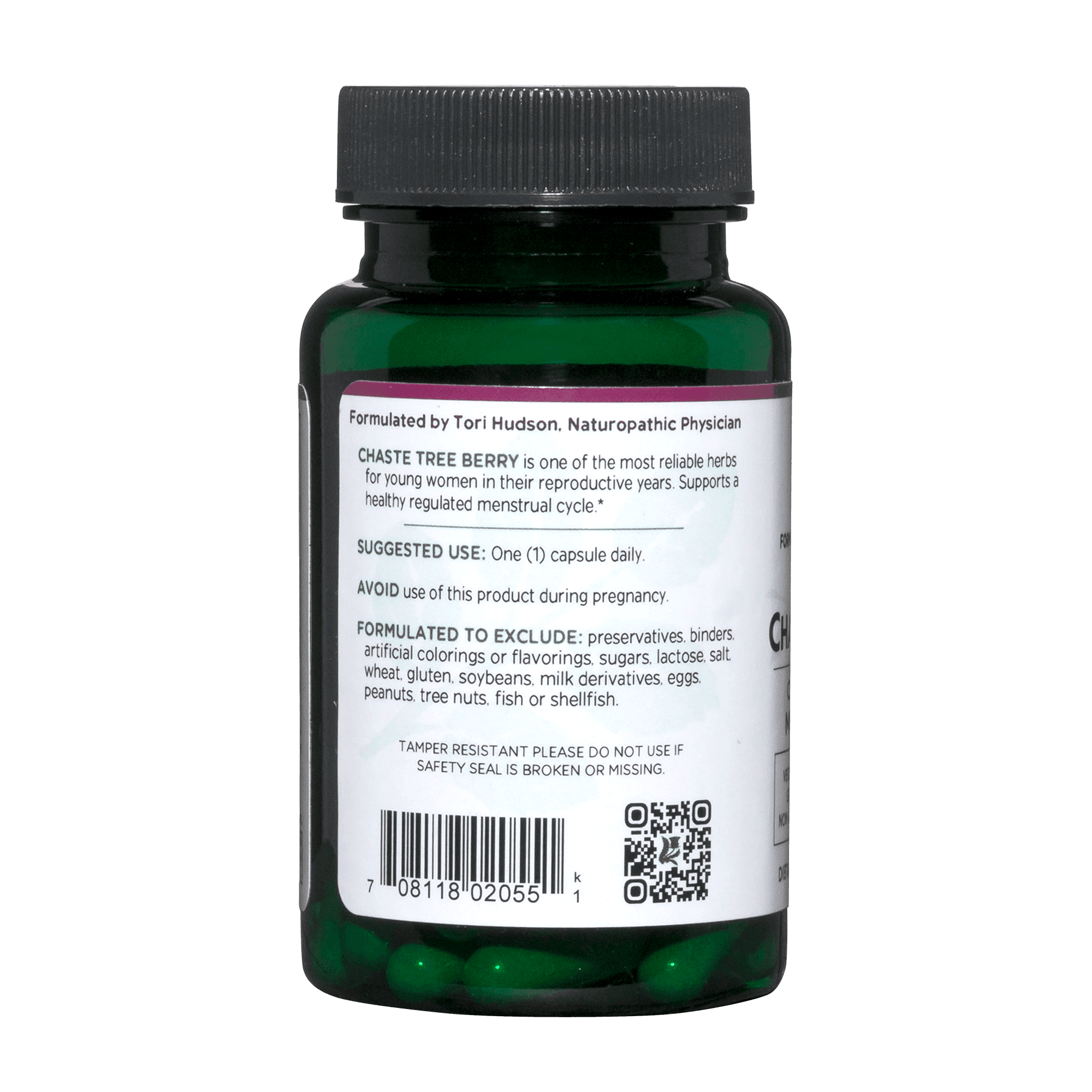 Chaste Tree Berry – 60 capsules - thumbnail 3