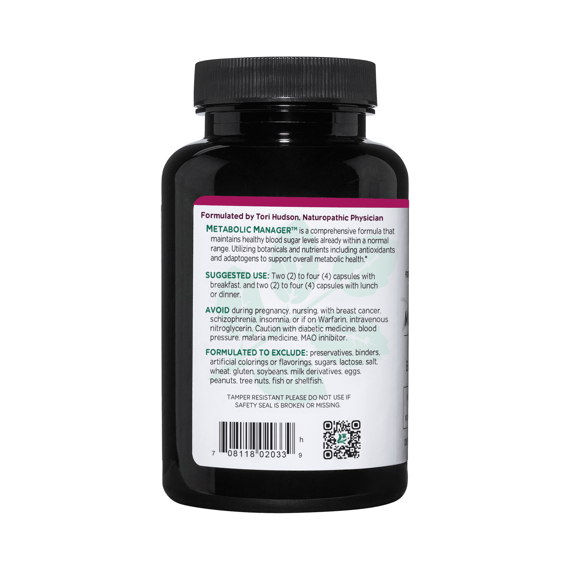 Metabolic Manager™ – 120 capsules - thumbnail 3