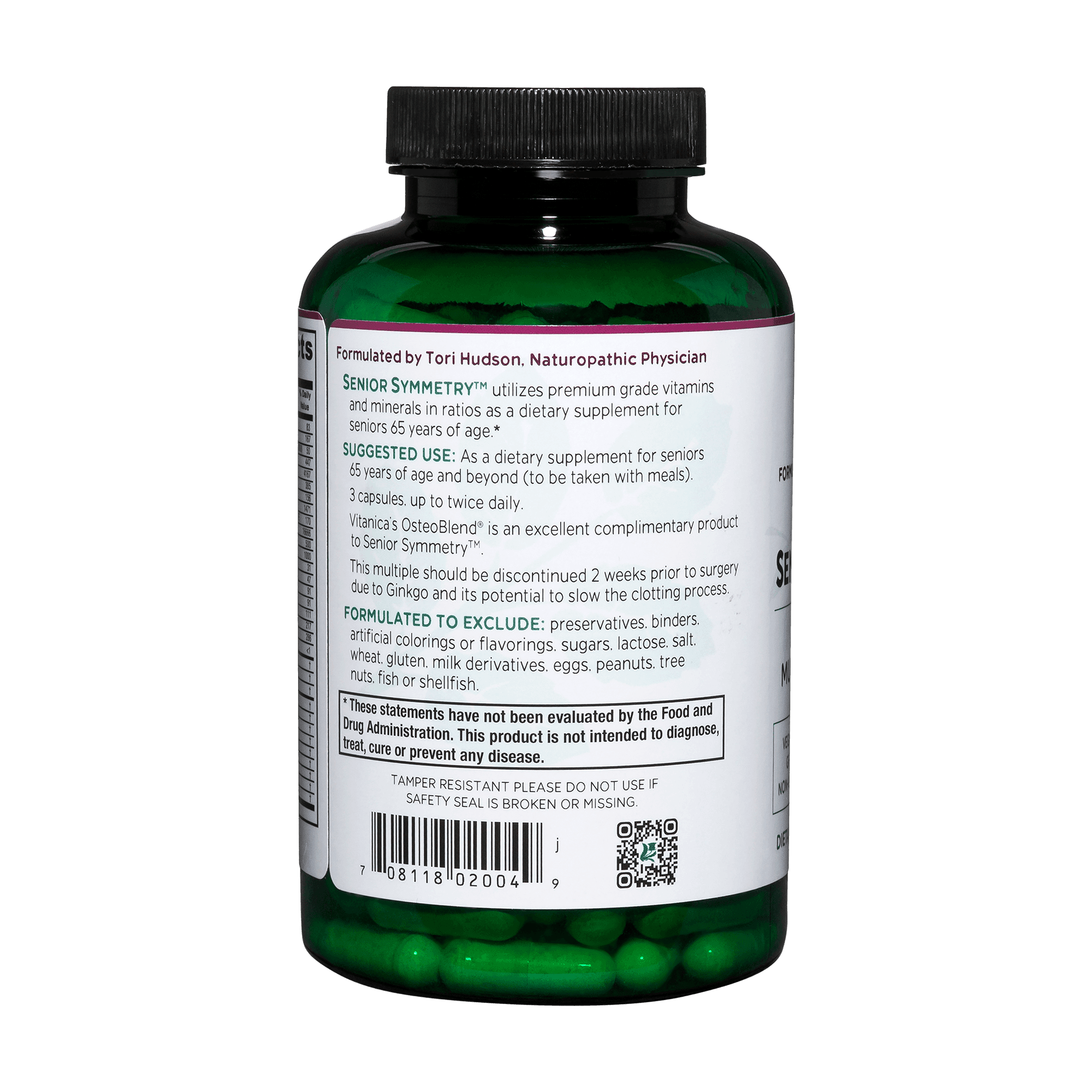 Senior Symmetry™ – 180 capsules - thumbnail 3