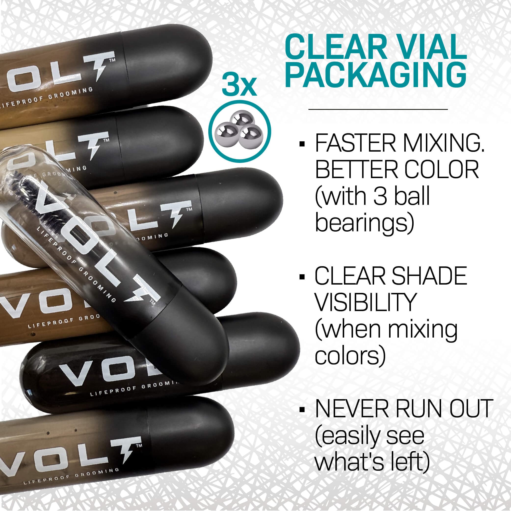 VOLT Instant Beard Color SAMPLE 2-PACK - thumbnail 2