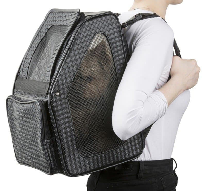 RIO Black Woven Pet Carrier - thumbnail 3