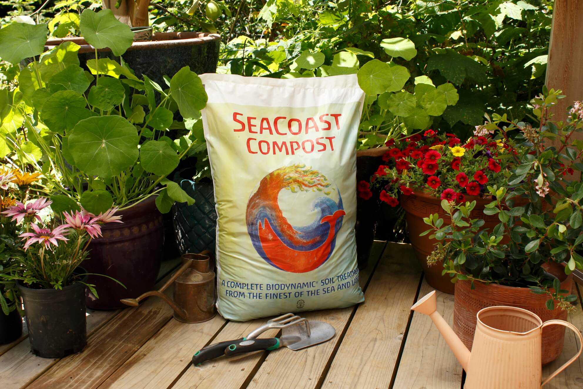 SeaCoast Compost Biodynamic Organic 1 Cubic Foot Bag for Farm and Garden - thumbnail 2