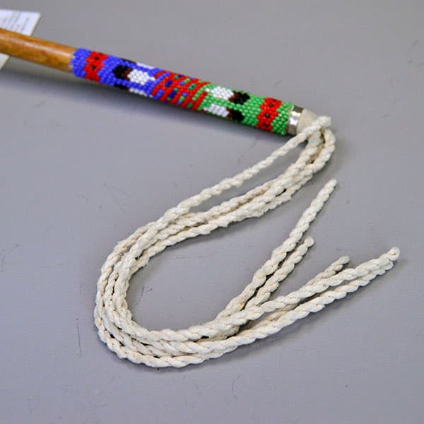 Rattle Gourd- Beaded Handle - thumbnail 5