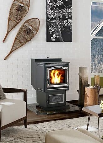 Harman P68 Pellet Stove (Basic-Black)