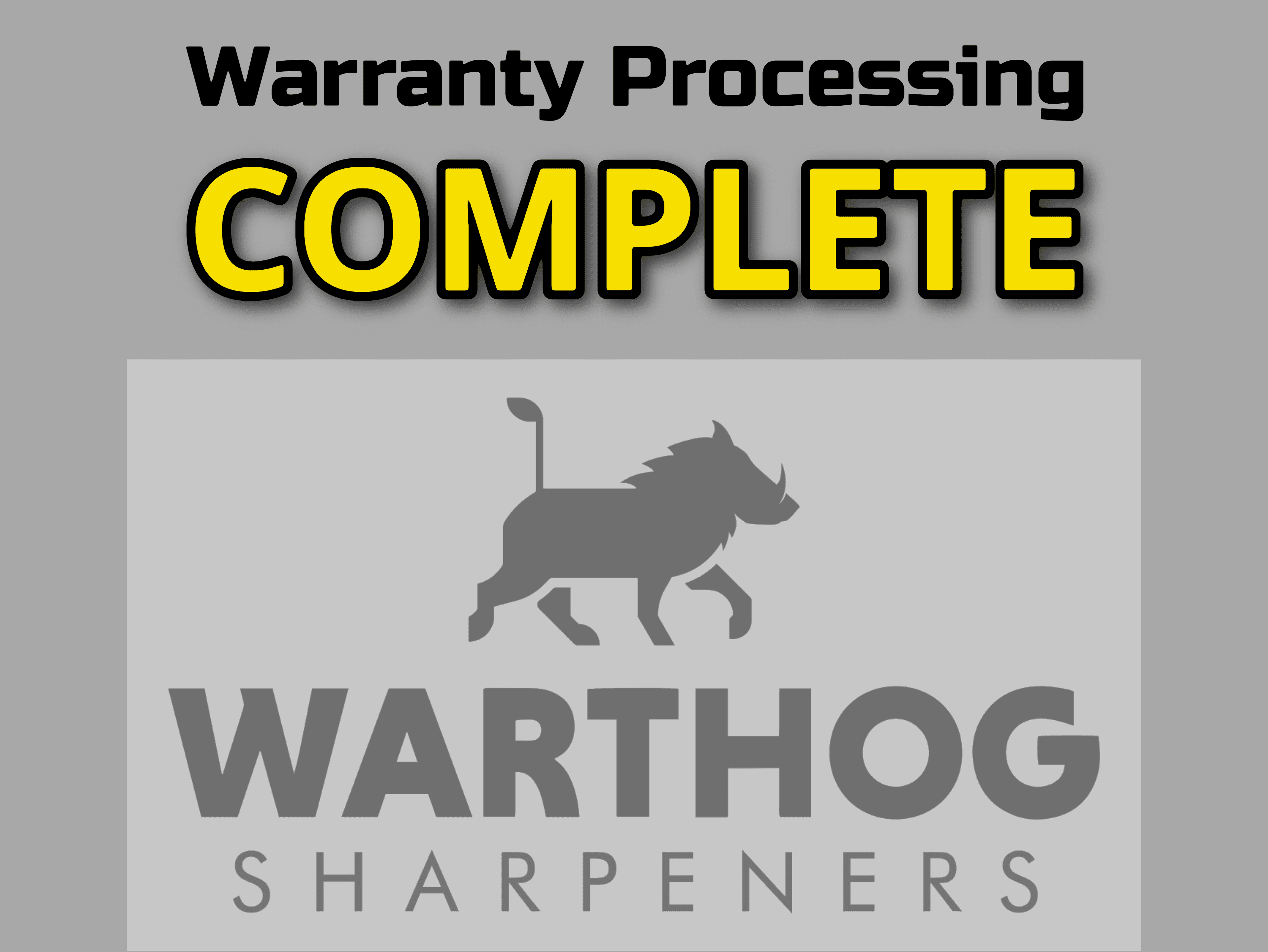 Warranty Processing Fee – Complete