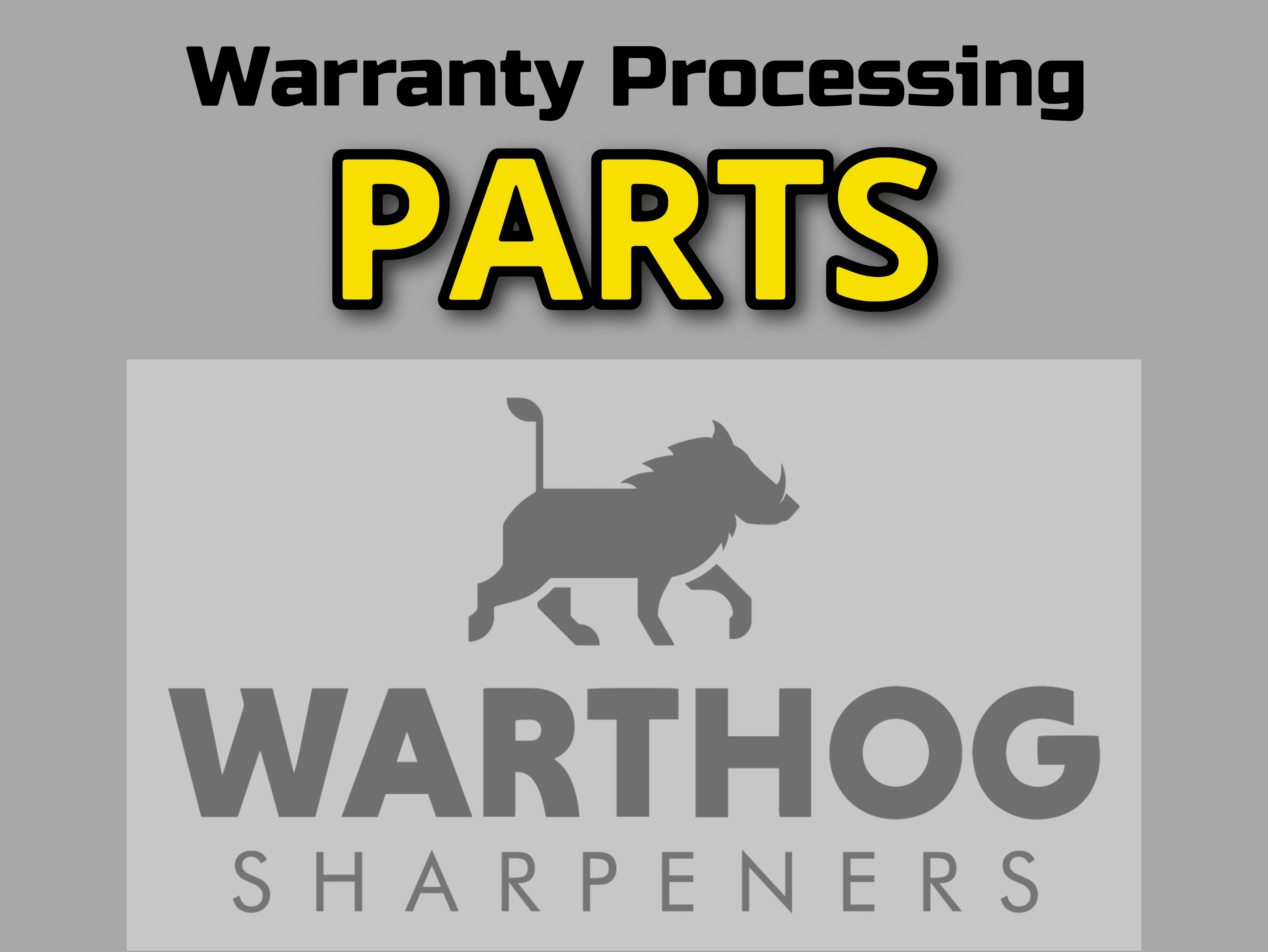 Warranty Processing Fee – Parts